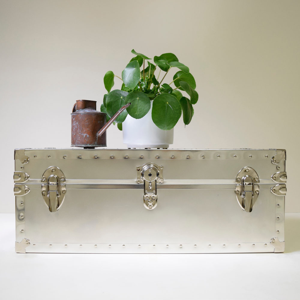 Metal Covered Biltmore Trunk Trunk Chest Storage Trunk Custom