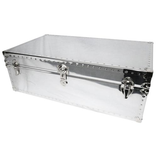 Chrome Coffee Table Ct 4224, Coffee Table Trunk Storage